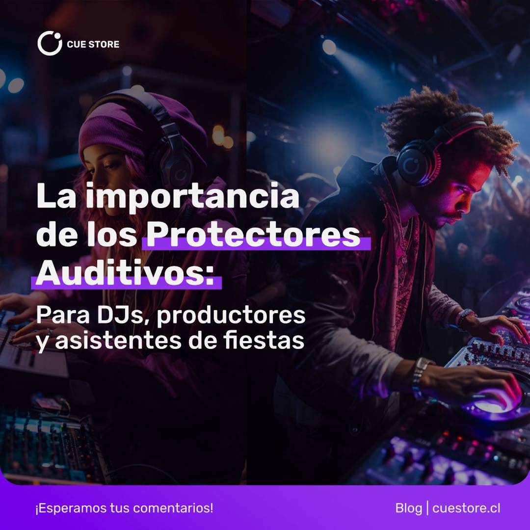 Protectores auditivos para DJs